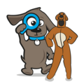Kostuum van hond