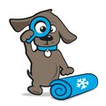 Koelmat hond