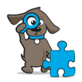 Puzzel met honden