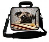 Laptoptas 17.3" grappig hondje - Sleevy