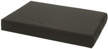 Losse hoes matras/orthopedisch hondenbed all weather black maat 100x75x10 cm