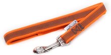 honden zoeklijn anti slip 20mm 130cm oranje