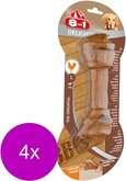 8in1 Delights Bbq Barbecue - Hondensnacks - 4 x Large