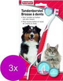 Beaphar Tandenborstel - Gebitsverzorging - 3 x per stuk