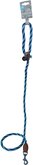 Lief! Hondenriem Boys - Blauw/Bruin - 130 x 1 cm
