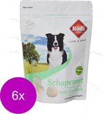 Rodi Schapenvet 200 g - Hondensnacks - 6 x Knoflook&Schapenvet