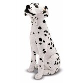 Mega dalmatier honden knuffel