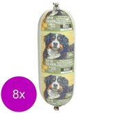 Pets Place Naturals Worst Kip&Kalkoen - Hondenvoer - 8 x 450 g