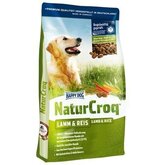 Happy Dog Natur Croq Snack Lam & Rijst - Voordeelpakket: 4 x 350 g