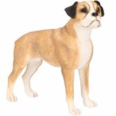 Boxer decoratie beeldje 14 cm