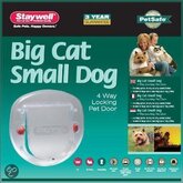 PETSAFE KATTENLUIKJE GROTE KAT TRANSPARANT 4 STANDEN