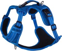 Rogz Explore Tuig Gevoerd Blauw - Hondenharnas - 53-73 cm