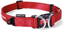 Halsband hond EZYDOG Double Up, Red, Maat XL (nekomtrek: 51-80 cm)