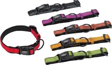 Nobby halsband classic reflect soft verstelbaar donkeroranje 20-30 x 1 cm - 1 ST