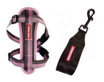 Hondentuig / Harnas EZYDOG Chest Plate, H09XLCA, Candy, Maat XL (gewicht 35-40 kg) Incl. gratis (gordel-) lus voor in de auto