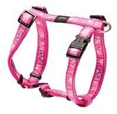 Rogz for dogs scooter tuig voor hond pink paw 16 mmx32-54 cm