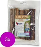 Antos Bullepees - Hondensnacks - 3 x Rund 15 cm 200 g 5 stuks