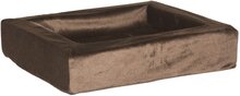 Hondenmand bonfire bruin  100x80 cm