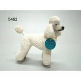 Beeldje Poedel hond wit 14 cm