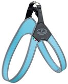 Trixie pratiko tuig voor hond step-in pvc / nylon lichtblauw 50-60 cm
