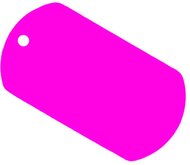 Military Tag Penning Groot Roze