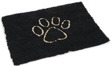 Dirty Dog - Droogloopmat Hond - Zwart - 88x68 cm
