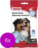 Beaphar Dental Sticks Middel/Grote Hond - Hondensnacks - 6 x 182 g 7 stuks