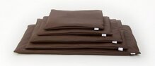 Comfort benchkussen leatherlook bruin maat 1