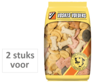 2 stuks! hondenvoer engelse koekjes Voskes