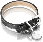 Hennessy and Sons Royal - Hondenhalsband - Zwart - maat L
