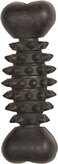 Flamingo speelgoed Gladiator rubber been met stekels - zwart