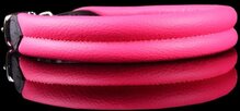 Dog's Companion Leren Halsband - 32-37 cm x 25 mm - Roze