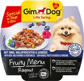 GimDog Little Darling Fruity Menu - Ragout met Bosvruchten en Groenten - Hond - Natvoer - 4 x 100 gr