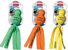 Kong Water hondenspeeltje Wubba Large - Bal - 241mm x 131mm x 81mm - Oranje