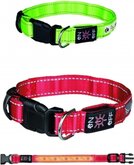 Trixie Halsband Flash Light Usb L-Xl - Halsband - 60cm x 25mm - Rood