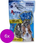 Antos Fish D'Light Twists - Hondensnacks - 6 x Vis 100 g