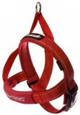 EzyDog Quick-Fit tuig - XL - Rood