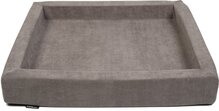 MaxxNobel - Hondenmand - Ribcord - L - 80 x 70 cm - Grijs