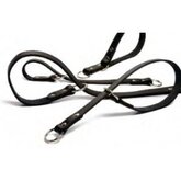 Leren wurghalsband 45 cm 735390 Per stuk
