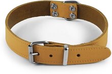 Nobby halsband leer naturel 20-24 x 1 cm - 1 ST
