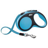 Flexi Rollijn New Comfort Tape S 5 m - Hondenriem - Blauw Tot15kg