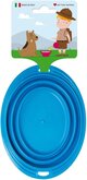 Georplast handige honden drinkbak voor onderweg blauw Small