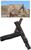 Hurtta harnas voor hond gevoerd zwart 70 cm