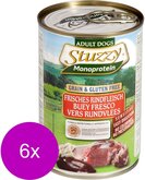 Stuzzy Blik Adult 400 g - Hondenvoer - 6 x Rund