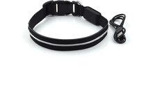 LED Halsband Oplaadbaar Groen 35-40cm PX4 Hilox