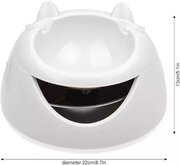 Drinkbak voor Dieren – Drinkfontein voor Honden en Katten – Waterautomaat – Waterdispenser – Wit