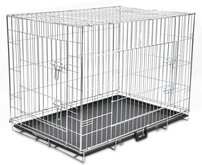 VidaXL Opvouwbare Metalen Hondenbench - 70 x 109 x 78 cm
