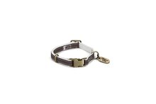 DBL halsband Virante Bruin 20-30 cm x 10 mm