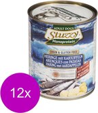 Stuzzy Blik Dog Monoprotein Adult 800 g - Hondenvoer - 12 x Haring