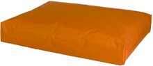 Losse hoes hondenkussen nylon oranje maat 75x55x10 cm